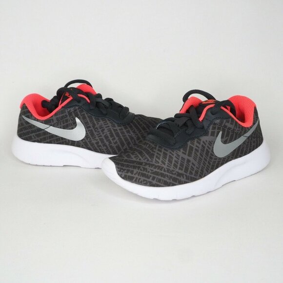 Nike Tanjun Print Athletic Running Brown Sneakers Little Kids SZ 10.5 - Picture 6 of 12